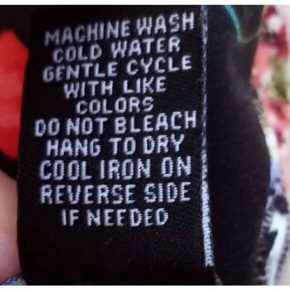 JUSTIFY BLACK & WHITE TIE DYE OFF-THE-SHOULDER DRESS SZ.S EUC. - Picture 5 of 5